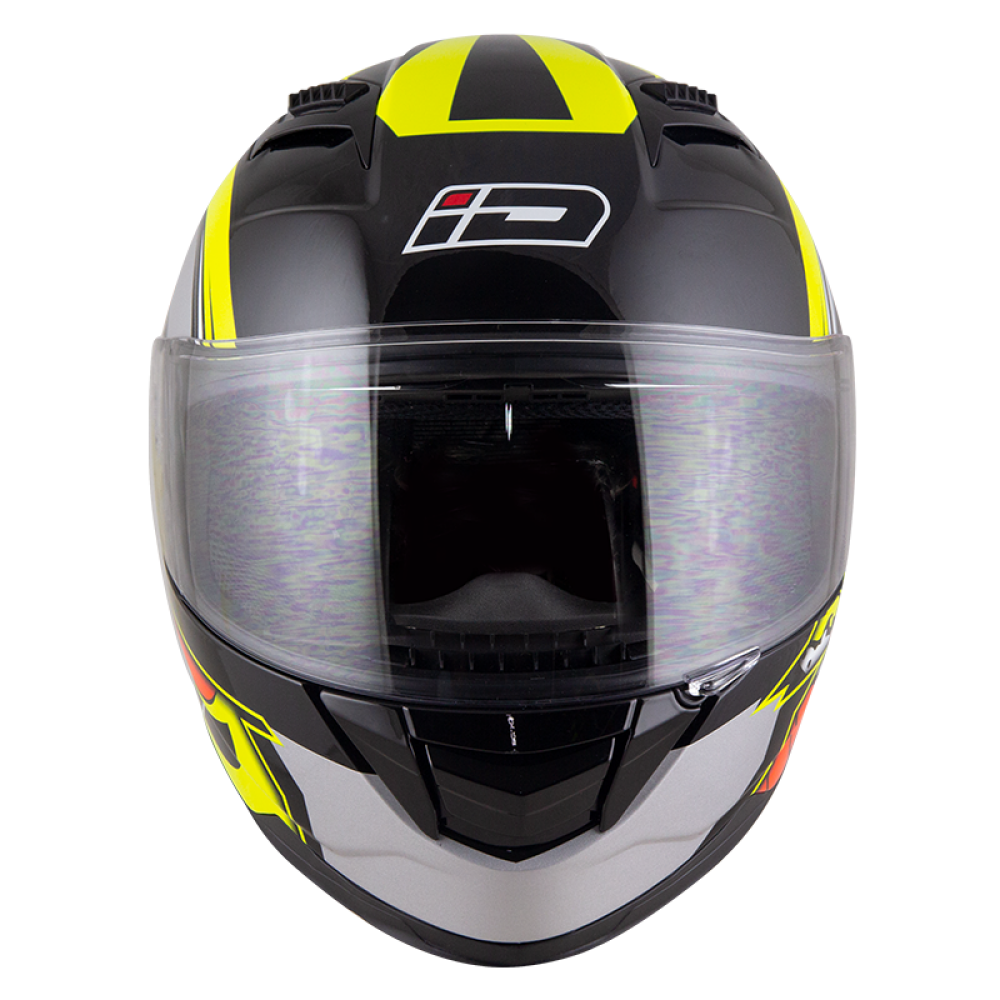 ID HELMET SPYDER D3 MATT BLACKCHROME VISOR